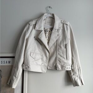 White Leather Jacket